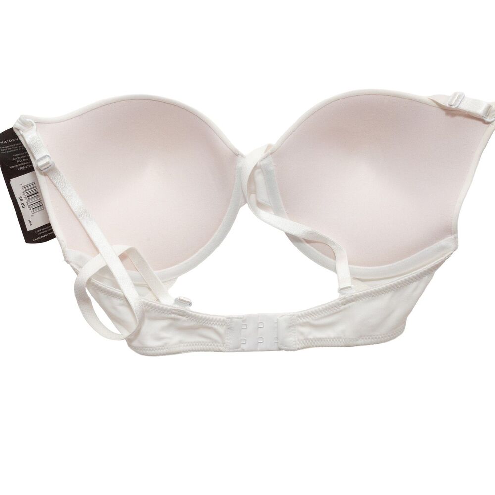 Maidenform 34D Women's Shaping Support Underwire Bra White New With Tags - Picture 2 of 6